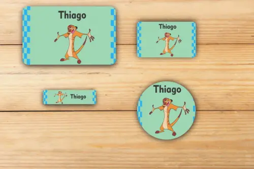 Adesivos Escolar -timão-mod 3