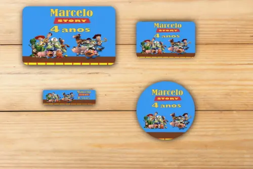 Adesivos Escolar -toy Story-mod 3