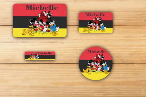 Adesivos Escolar -turma do Mickey-mod 1