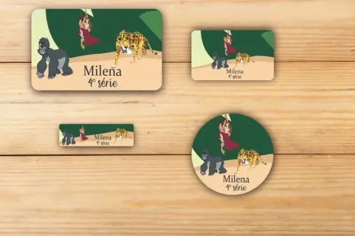 Adesivos Escolar -tarzan-mod 4