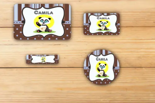Adesivos Escolar -ursinho-mod 4