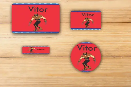 Adesivos Escolar -x Mens-mod 1