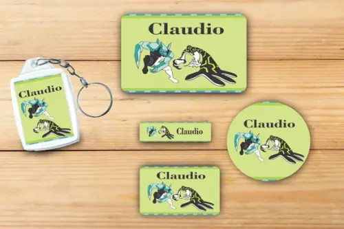 Adesivos Escolar+ Chaveiro Acrilico -ben10-mod 4