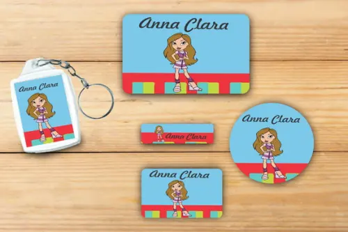 Adesivos Escolar+ Chaveiro Acrilico -bratz-mod 4