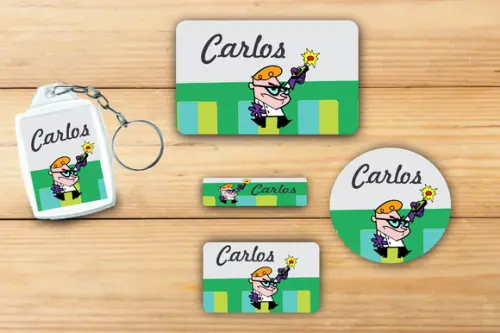 Adesivos Escolar+ Chaveiro Acrilico -dexter-mod 1