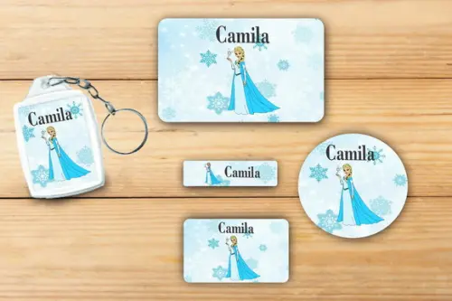 Adesivos Escolar+ Chaveiro Acrilico -frozen-mod 3