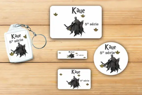 Adesivos Escolar+ Chaveiro Acrilico -harry Potter-mod 2