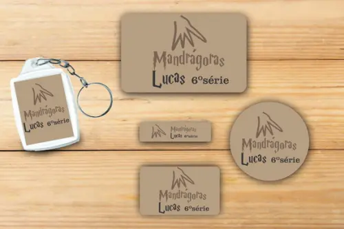 Adesivos Escolar+ Chaveiro Acrilico -harry Potter-mod 4
