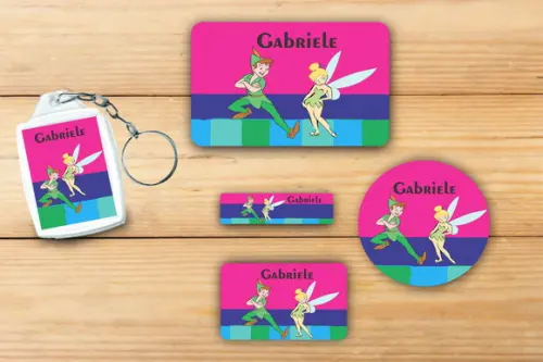 Adesivos Escolar+ Chaveiro Acrilico -peter Pan-mod 1