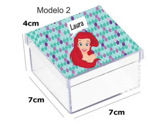 Caixa Acrilica 7x7x4-ariel
