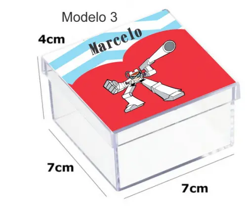 Caixa Acrilica 7x7x4-dexter