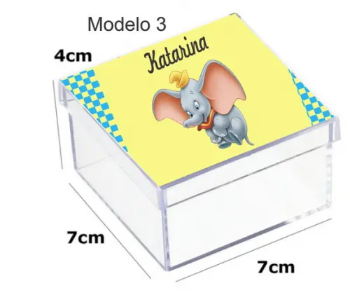 Caixa Acrilica 7x7x4-dumbo