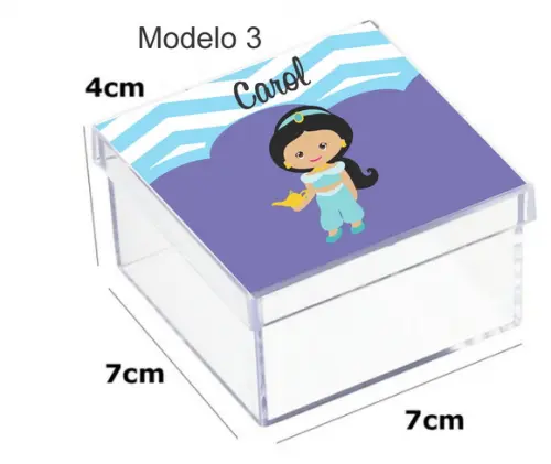 Caixa Acrilica 7x7x4-jasmine