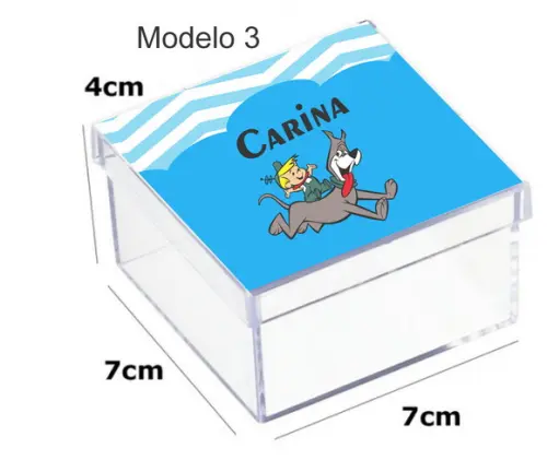 Caixa Acrilica 7x7x4-jetsons