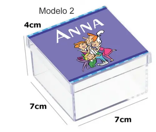 Caixa Acrilica 7x7x4-jetsons