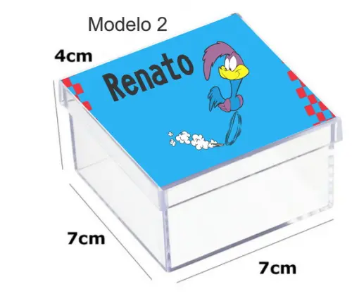 Caixa Acrilica 7x7x4-papaleguas