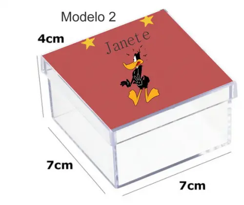 Caixa Acrilica 7x7x4-patolino