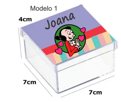 Caixa Acrilica 7x7x4-popai