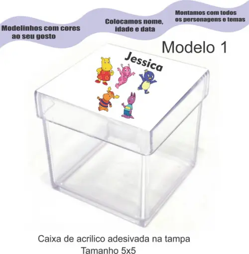 Caixa de Acrílico