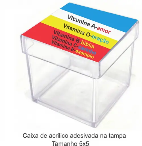 Caixa de Acrílico- Biblia