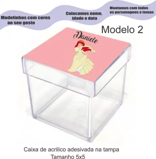 Caixa de Acrílico-ariel