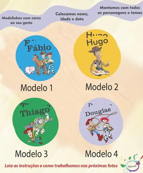 Adesivo-toy Story