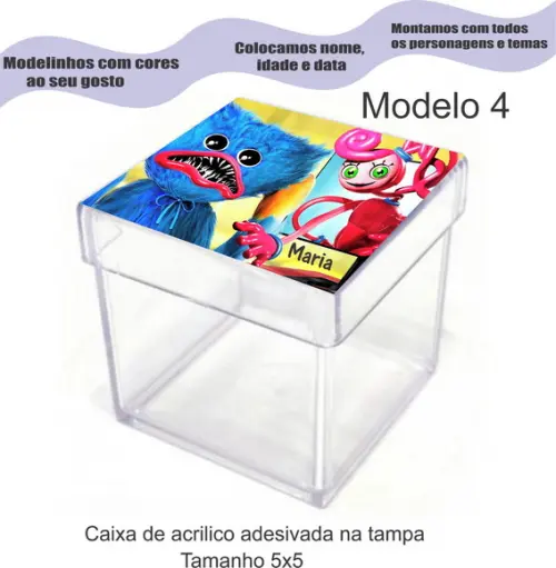 Caixa de Acrílico-poppy Play Time