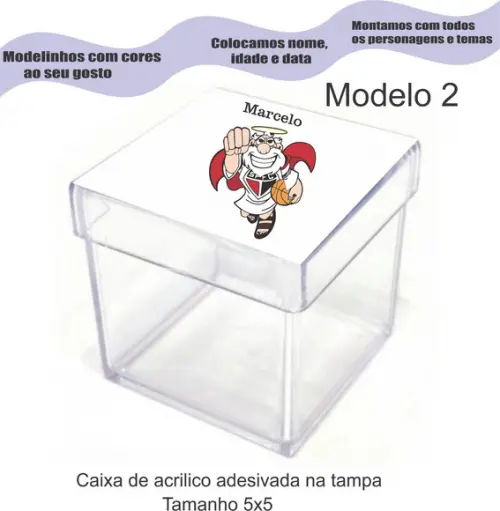 Caixa de Acrílico-sp