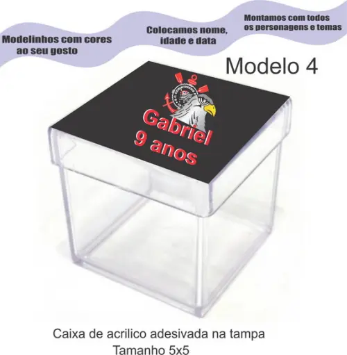 Caixa de Acrílico-timão