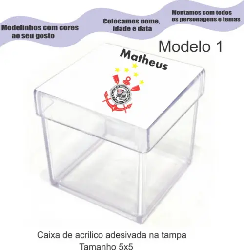 Caixa de Acrílico-timão