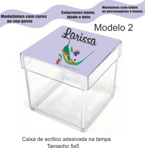 Caixa de Acrílico-timão