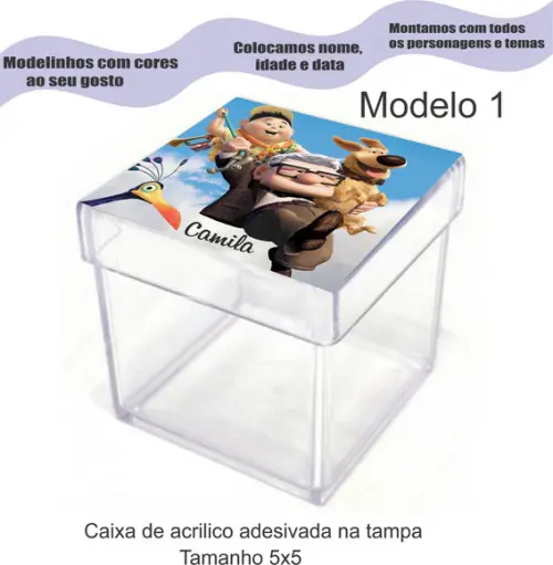 Caixa de Acrílico-up Altas Aventuras