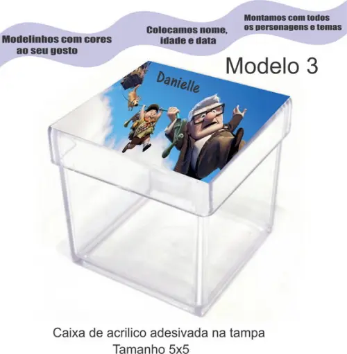 Caixa de Acrílico-up Altas Aventuras