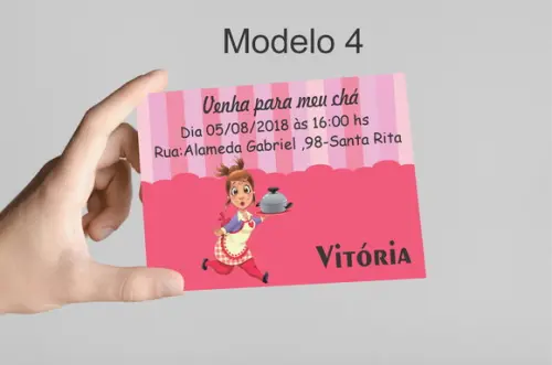 Convite 10x7 - Chá de Cozinha/panela