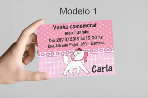 Convite 10x7 - Marie