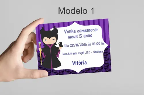 Convite 10x7 - Malevola