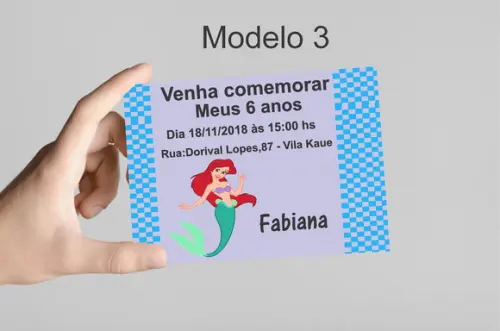 Convite 10x7 -ariel