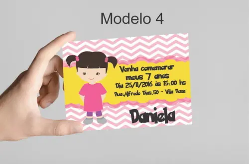 Convite 10x7 -boo