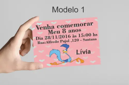 Convite 10x7 -papaleguas
