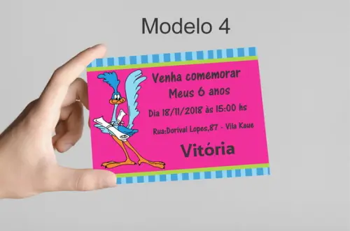 Convite 10x7 -papaleguas