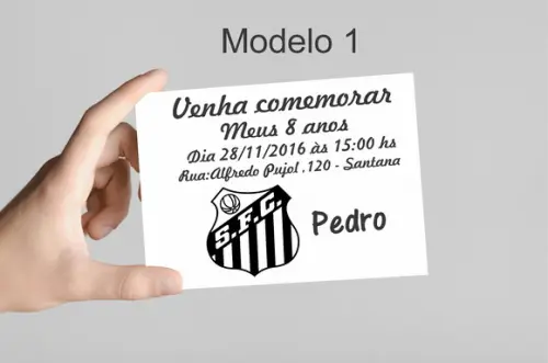 Convite 10x7 -peixe