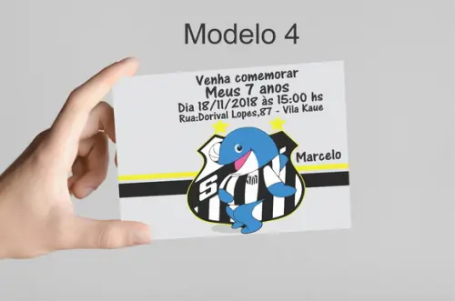 Convite 10x7 -peixe