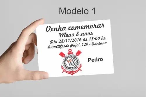 Convite 10x7 -timão