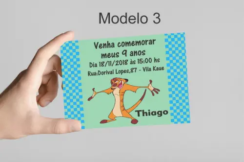 Convite 10x7 -timão
