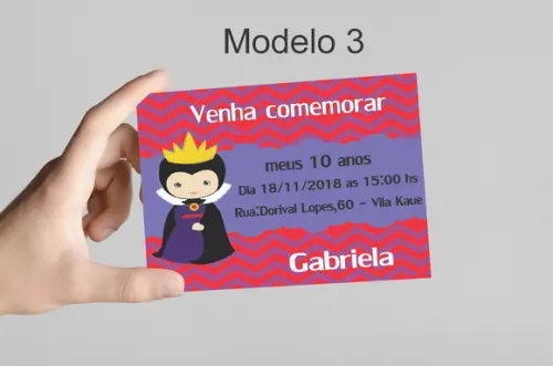Convite 10x7 -vilões