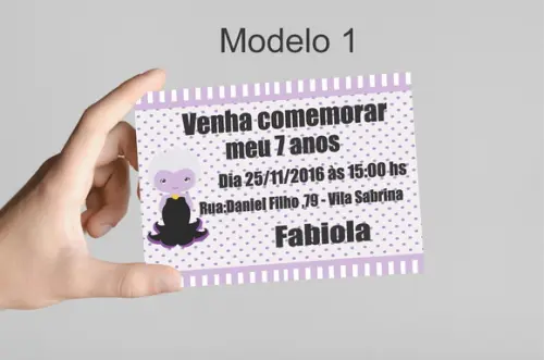 Convite 10x7 -vilões