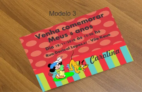Convite 16x11-turma do Mickey