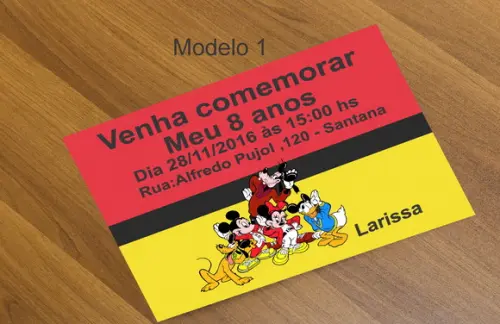 Convite 16x11-turma do Mickey