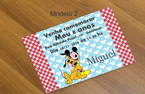 Convite 16x11-turma do Mickey