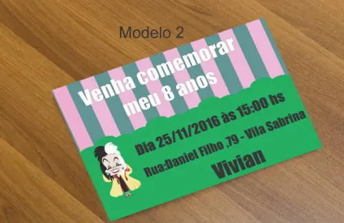 Convite 16x11-vilões